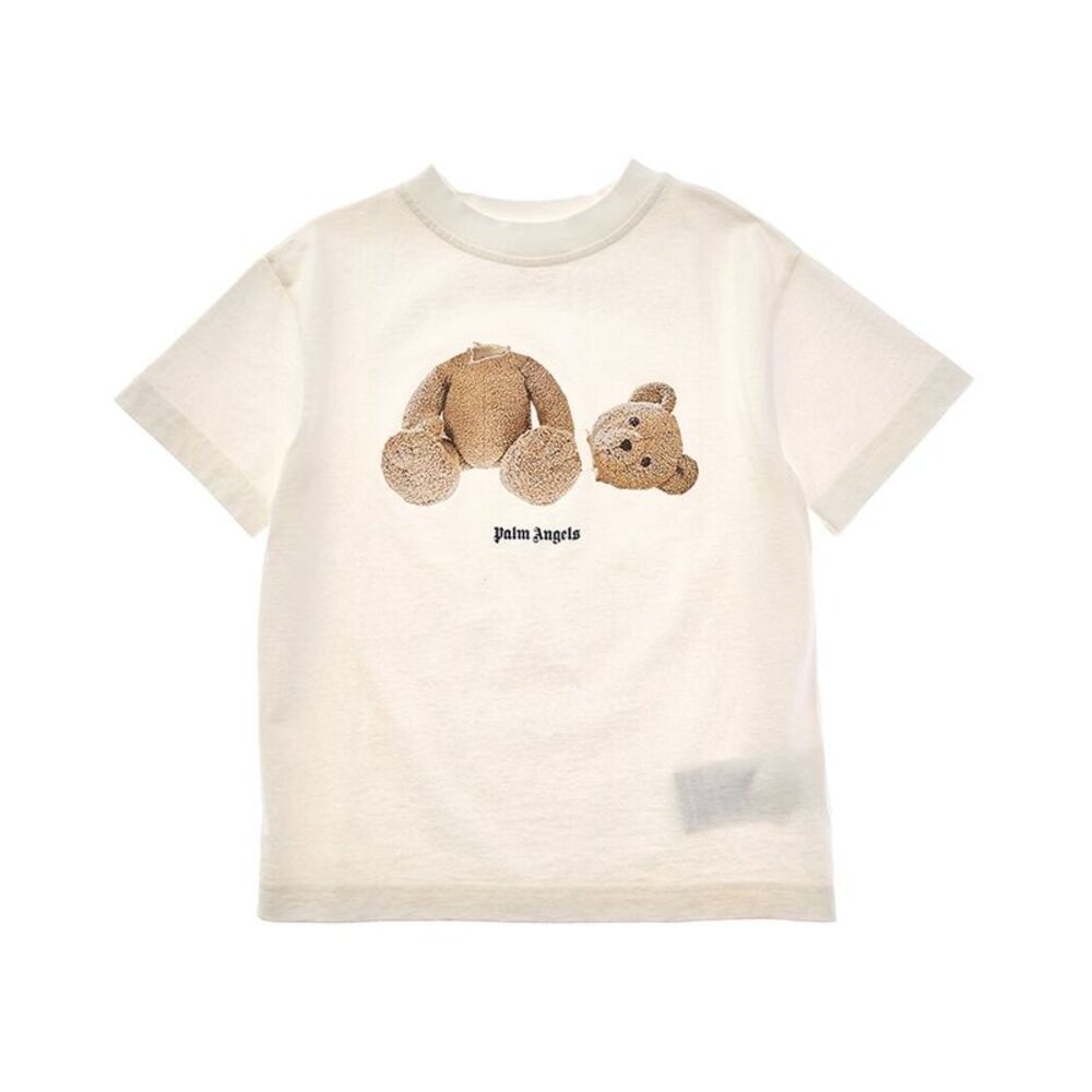 Palm Angels Girls  T-Shirt, White